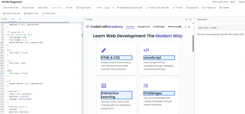 Debugging with CSS/JS two-way mapping to the preview