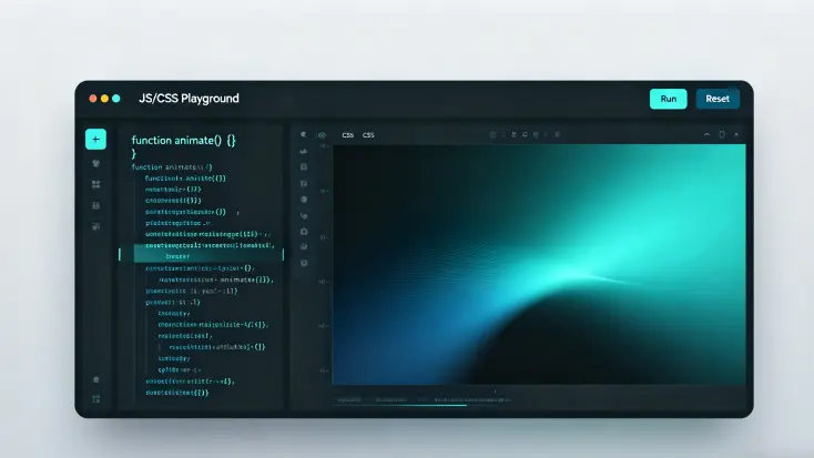 JS and CSS playground workspace